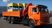 Бортовой Камаз 65115-50 с кму Palfinger PK23500A