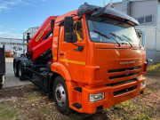 Седельный тягач Камаз 65115 с кму Инман im-320-05