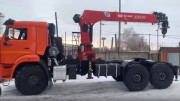 Седельный тягач Камаз 43118-3090-50 с кму Fassi mvf s1556