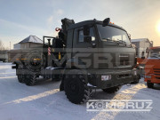 Бортовой КАМАЗ 43118 с краном - манипулятором FASSI F155A.0.22