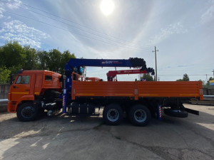 Бортовой Камаз 65115 с кму DongYang SS2037
