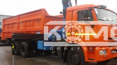 Самосвал КАМАЗ 65115 (6х4) с КМУ Инман ИМ 150N