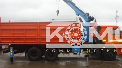 Самосвал КАМАЗ 65115 (6х4) с КМУ Инман ИМ 150N фото