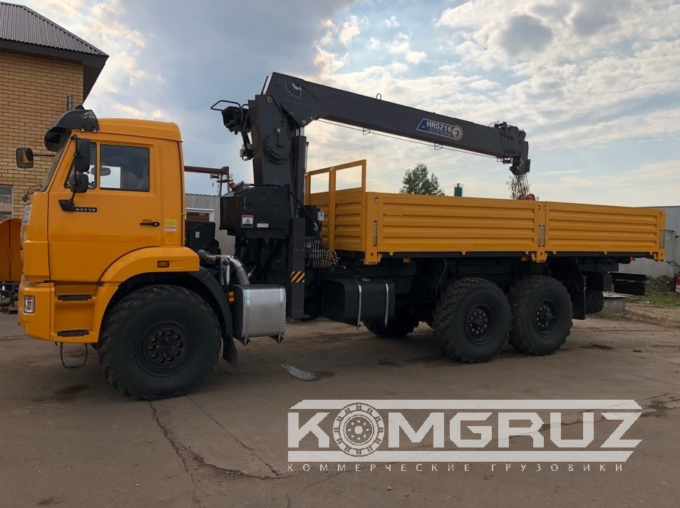 Бурильно-крановая машина Камаз 43118 с бку Horyong hrs 217