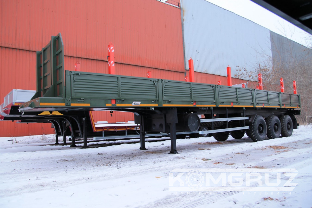 Полуприцеп бортовой ЧМЗАП 99065 по спецификации 038 БТК3
