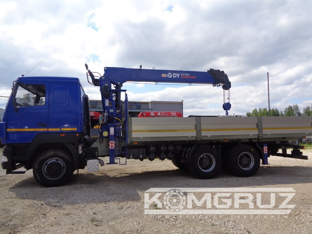 Бортовой МАЗ 6312 с КМУ DongYang ss 2036