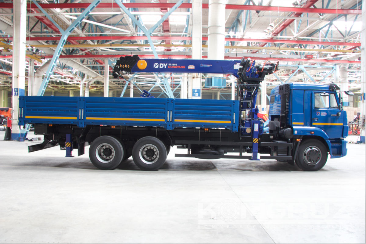 Бортовой Камаз 65117 с КМУ DongYang ss 2037