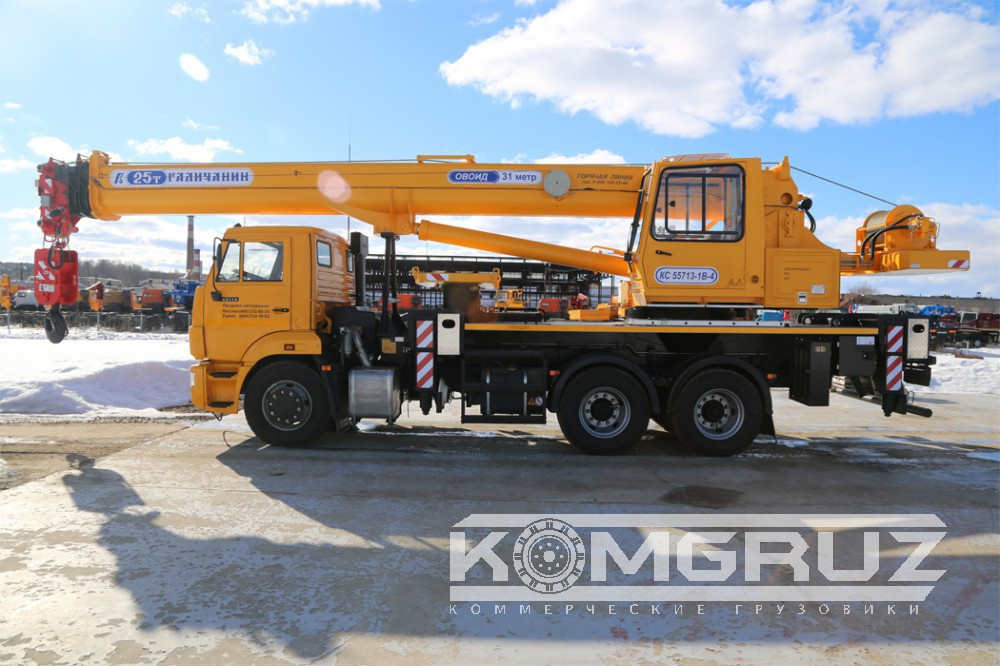 Автокран Галичанин КС-55713-1В-4 фото